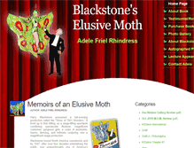 Tablet Screenshot of elusivemoth.com